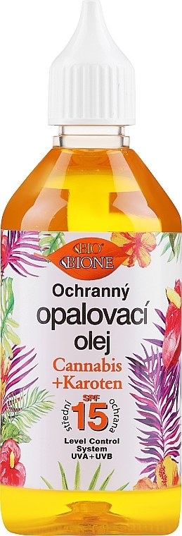 Олія для засмаги - Bione Cosmetics Oil SPF15 — фото N1