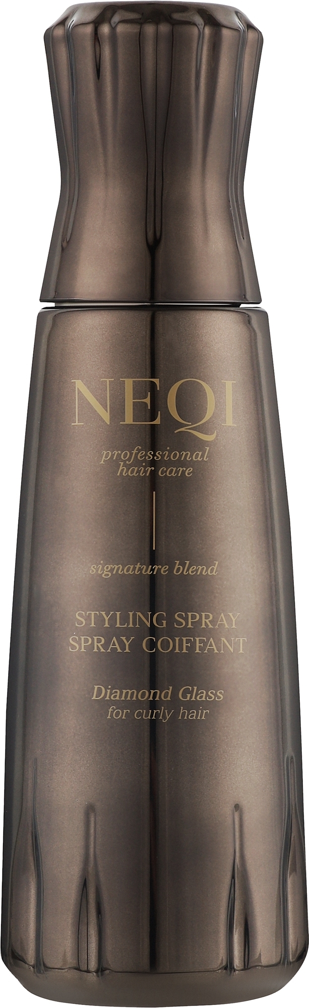 Cпрей-стайлинг для вьющихся волос - Neqi Professional Diamond Glass Styling Spray Curly — фото 180ml