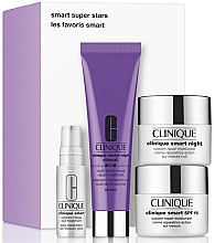 Духи, Парфюмерия, косметика Набор - Clinique Smart Clinical Retinol Deluxe (cr/30ml + cr/15ml + n/cr/15ml + eye/treat/5ml)