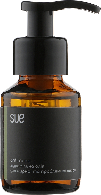 Гидрофильное масло для жирной и проблемной кожи лица - Sue Anti Acne
