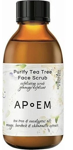 Скраб для обличчя - APoEM Purify Tea Tree Face Scrub — фото N1