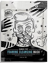 Очищувальна пінна маска для чоловіків - BarberPro Foaming Cleansing Mask — фото N1