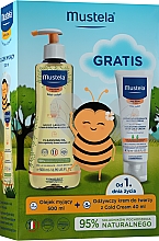 Парфумерія, косметика Набір - Mustela Bebe (oil/500ml + f/cr/40ml)