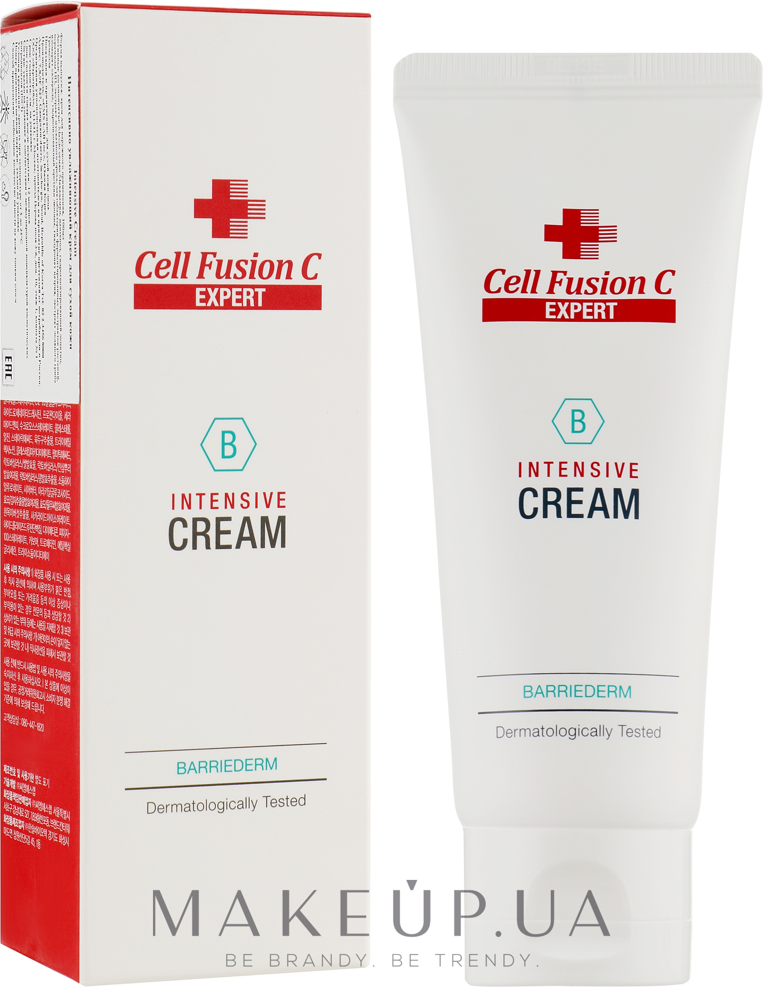 Интенсивно увлажняющий крем для очень сухой кожи - Cell Fusion C Barriederm Intensive Cream — фото 100ml