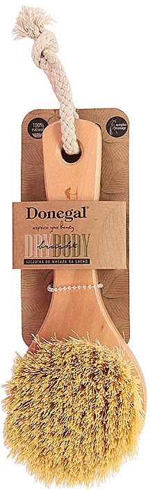 Щітка для сухого масажу, 6051 - Donegal Dry Body Brush — фото N2