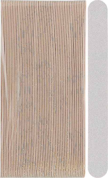Сменные файлы для пилки с мягким слоем, ровные, 180 мм, 120 грит, белые - ThePilochki — фото N1