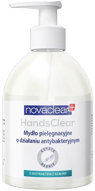 Антибактериальное жидкое мыло - Novaclear Hands Clear — фото N1