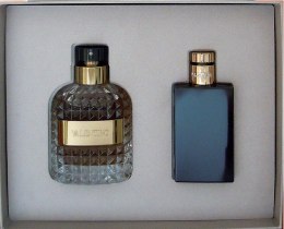 Парфумерія, косметика Valentino Valentino Uomo - Набір (edt/100ml + ash/b/100ml)