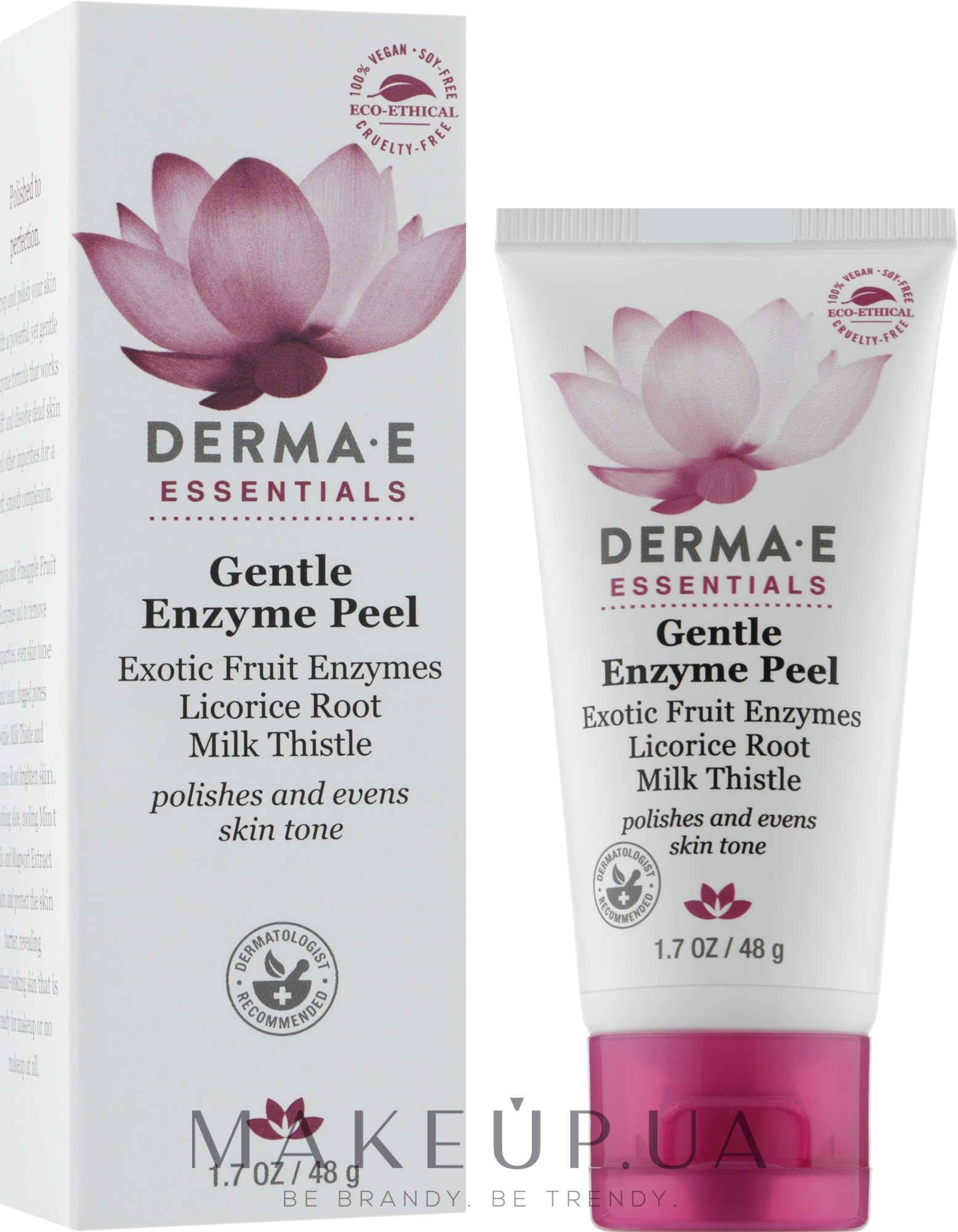 Энзимный пилинг - Derma E Gentle Enzyme Peel — фото 48g