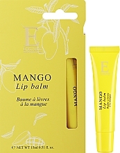 Бальзам для губ з ароматом манго - Eclat Skin London Mango Lip Balm — фото N1