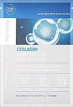 Тканинна маска зволожувальна з колагеном - FarmStay Collagen Water Full Moist Soothing Mask — фото N2