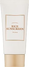Парфумерія, косметика Мінеральний сонцезахисний крем - I'm From Rice Sunscreen SPF 50+ PA++++