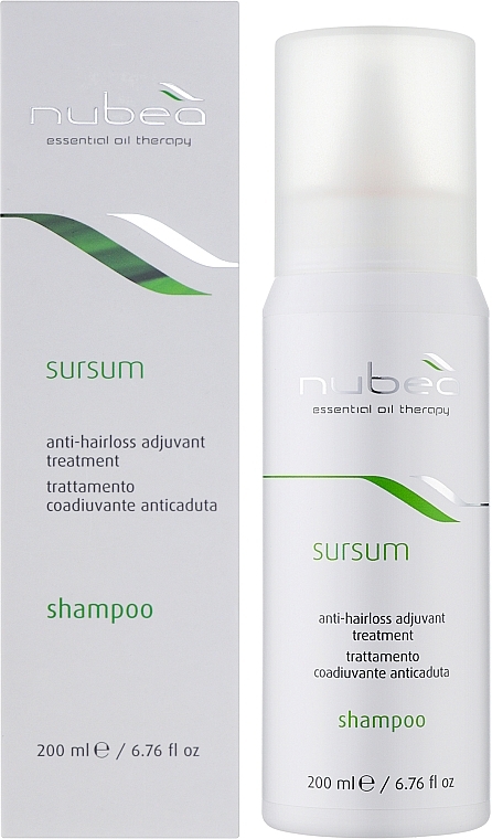 Стимулирующий шампунь против выпадения волос - Nubea Sursum Anti-Hairloss Adjuvant Shampoo — фото N2