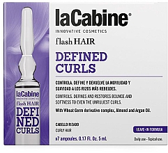 Духи, Парфюмерия, косметика Ампулы для вьющихся волос - La Cabine Flash Hair Defined Curls
