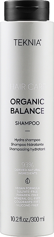Шампунь для волос ежедневного использования - Lakme Teknia Organic Balance Shampoo
