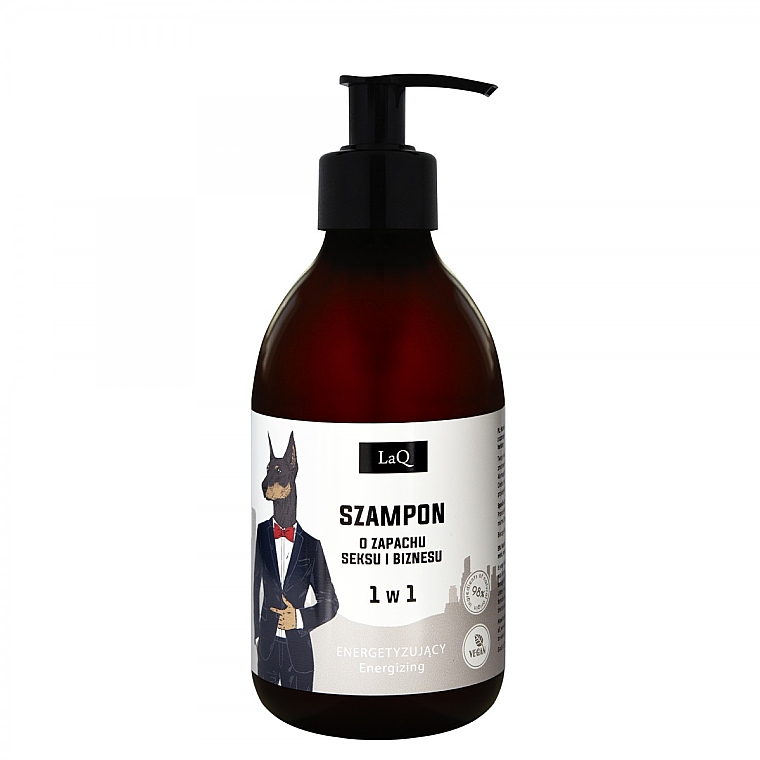 Шампунь для мужчин 1 в 1 - LaQ Doberman Shampoo — фото N1