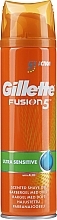 Духи, Парфюмерия, косметика Гель для бритья с алоэ - Gillette Fusion 5 Ultra Sensitive Shave Gel With Aloe