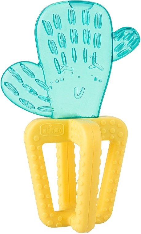 Прорезыватель для зубов "Кактус", желто-голубой - Chicco — фото N2