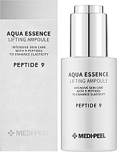 УЦЕНКА Сыворотка для лица с пептидным комплексом - MEDIPEEL Peptide 9 Aqua Essence Lifting Ampoule * — фото N2