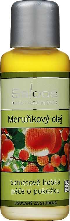 Растительное органическое абрикосовое масло - Saloos Vegetable Organic Oil — фото N1