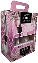 Духи, Парфюмерия, косметика Набор - Sweet Home Collection Orchid and Vanilla Gift Set (diffuser/100ml + candle/110g)