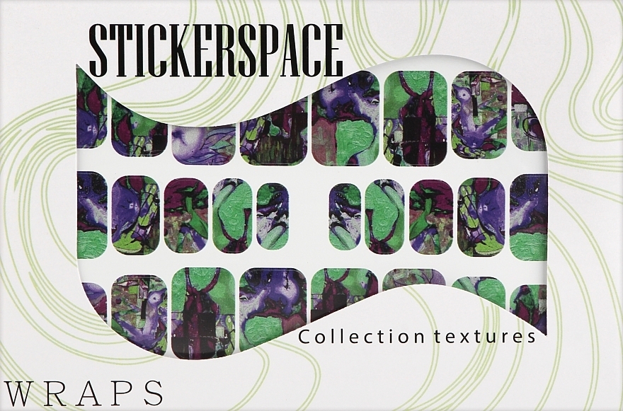 Дизайнерские наклейки для ногтей "Hysterics" - StickersSpace  — фото N1