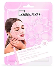 Маска для лица - IDC Institute Bubble Face Mask Pink — фото N1