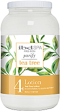 Очищувальний масажний лосьйон для ніг з екстрактом чайного дерева - IBD Spa Tea Tree Purify Pedi Spa Massage Lotion — фото N2