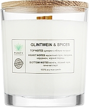 Аромасвеча "Glintwein & Spices", в стакане - Purity Candle — фото N2