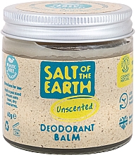 Натуральный дезодорант-бальзам без запаха - Salt Of The Earth Unscented Natural Deodorant Balm — фото N1