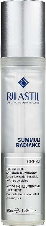 Антивозрастной крем, подсвечивающий кожу - Rilastil Cumlaude Summum Radiance Cream — фото N1