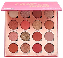 Палетка теней для век - Makeup Obsession Love Is My Drug Eyeshadow Palette — фото N2