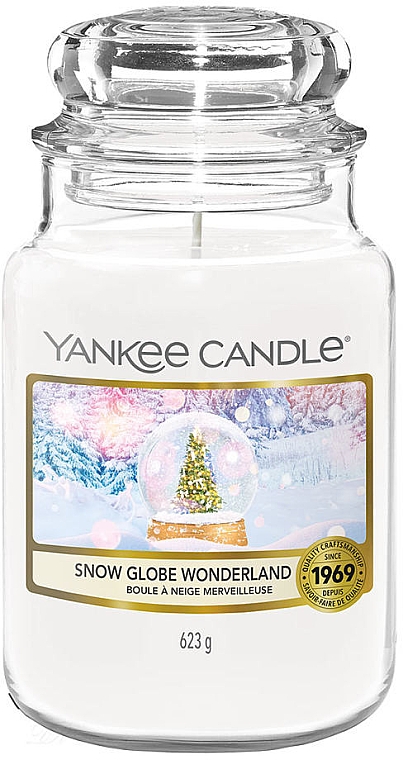 Ароматична свічка у банці - Yankee Candle Snow Globe Wonderland Jar Candle — фото N1