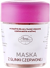 Парфумерія, косметика Маска для обличчя, з червоною глиною - Jadwiga Face Mask