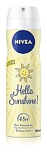 Духи, Парфюмерия, косметика Дезодорант-спрей антиперспирант - NIVEA Hello Sunshine Deodorant