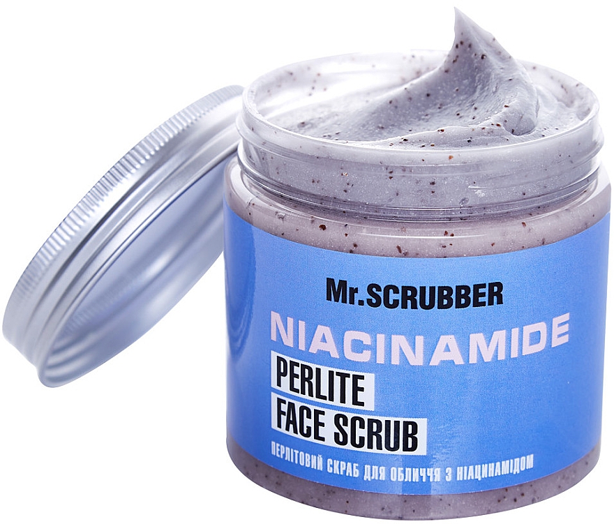 Перлітовий скраб для обличчя з ніацинамідом - Mr.Scrubber Niacinamide Perlite Face Scrub