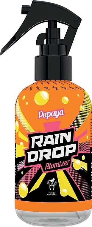 Ароматизатор-спрей для авто - Tasotti Rain Drop Papaya — фото N1