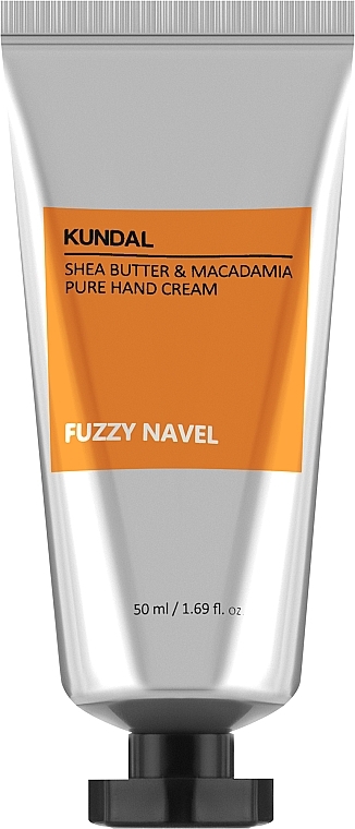 Крем для рук "Fuzzy Navel" - Kundal Shea Butter & Macadamia Pure Hand Cream — фото N1