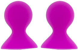 Набор присосок для сосков, розовый, 2 шт. - Dream Toys Pleasure Pumps Nipple Suckers Pink — фото N1