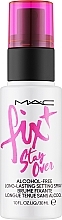 Духи, Парфюмерия, косметика Спрей-фиксатор для макияжа - MAC Fix + Stay Over Setting Spray Alcohol-Free (мини)