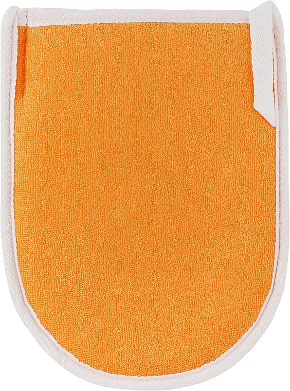 Губка-рукавичка для ванни "Сизаль", помаранчева - York — фото N2