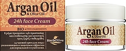 Крем для обличчя з аргановою олією 24 години, для нормальної та сухої шкіри - Madis Argan Oil Cream — фото N2