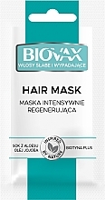 Маска от выпадения волос - Biovax Anti-Hair Loss Mask Travel Size — фото N1