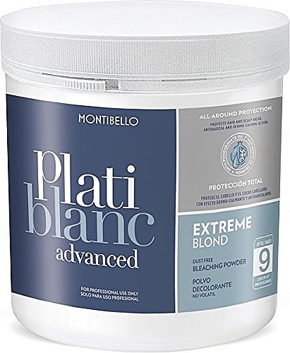 Пудра для інтенсивного освітлення волосся - Montibello Platiblanc Advanced Extreme Blond — фото N2