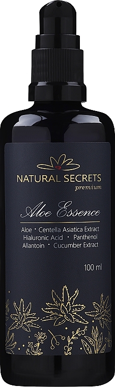 Эссенция "Алоэ Премиум" для лица - Natural Secrets Esencja Aloesowa Premium — фото N1