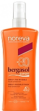 Солнцезащитный спрей - Noreva Bergasol Expert Spray Invisible Finish SPF30 — фото N1