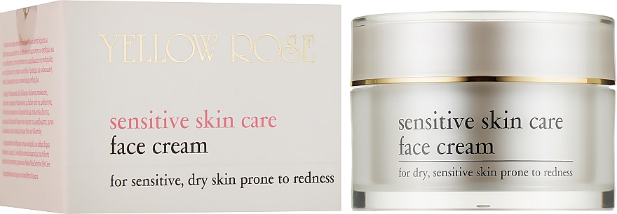 Крем для чутливої шкіри - Yellow Rose Sensitive Skin Care Face Cream — фото N2