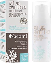 Духи, Парфюмерия, косметика Дневной крем для лица - Nacomi Anti Age Smooth Skin Face Cream 40+