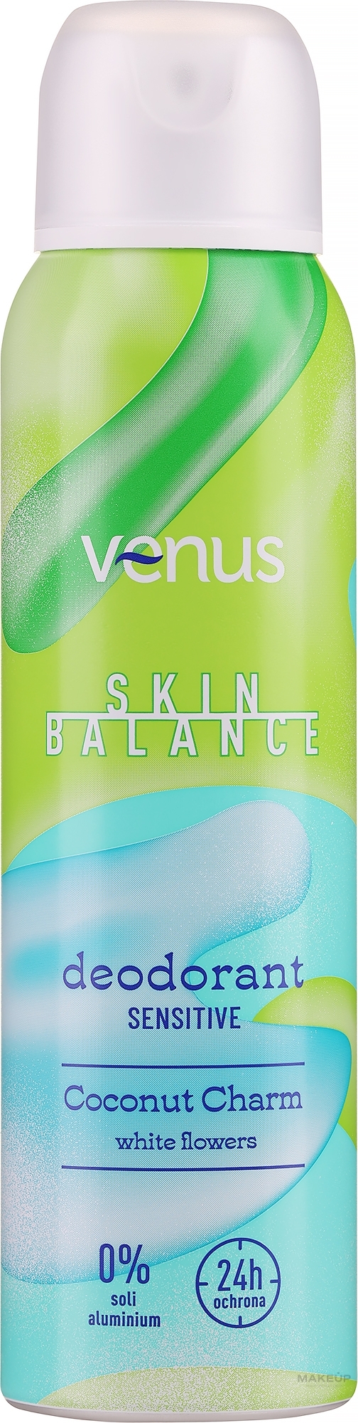 Дезодорант-спрей для тела "Кокос и белые цветы" - Venus Skin Balance Coco & White Flower Deodorant — фото 150ml