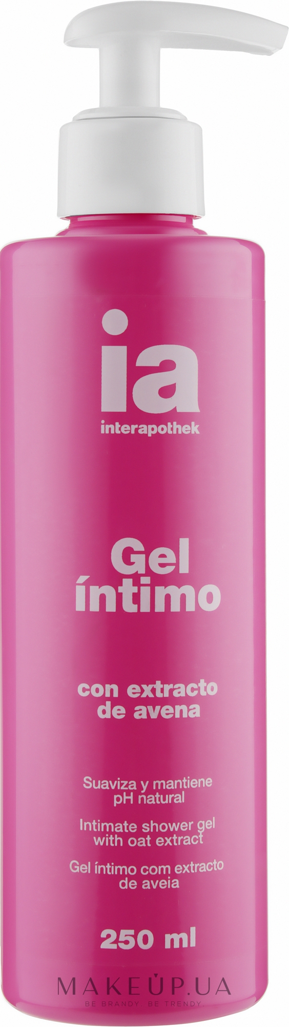 Гель для интимной гигиены с экстрактом овса - Interapothek Gel Intimo  — фото 250ml
